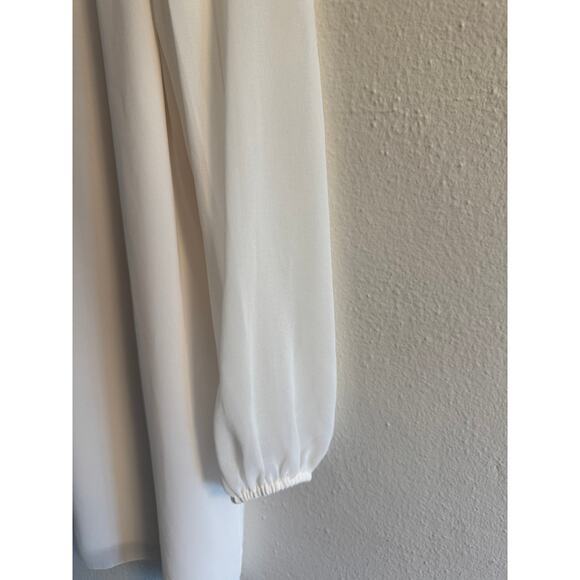 Wilfred cream mock neck midi dress NWT - Picture 4 of 6